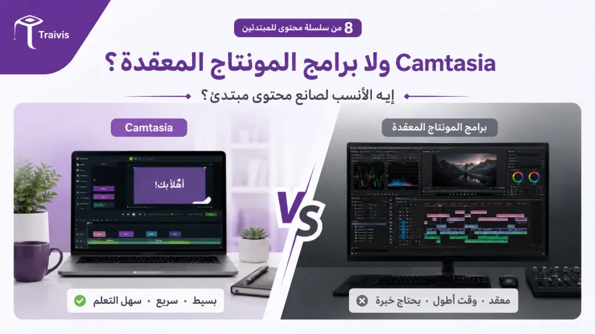 Camtasia vs. Complex Editing Software — What's Best for a Beginner Creator